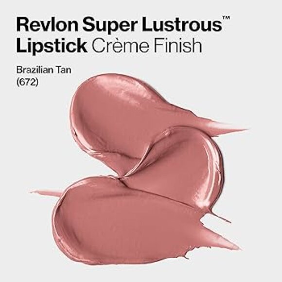 Revlon Super Lustrous Lipstick #672 Brazilian Tan - Picture 2 of 3